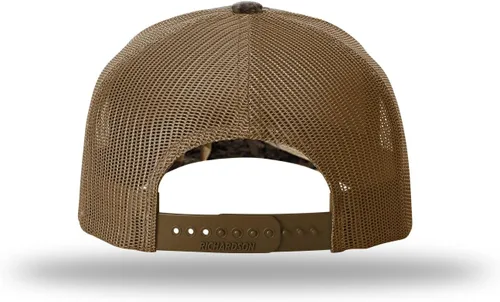 Miniatura 5 de Richardson 112FP & 112PFP Classic Fit Gorra de camionero ajustable de cinco paneles OSFM Paquetes a granel disponibles