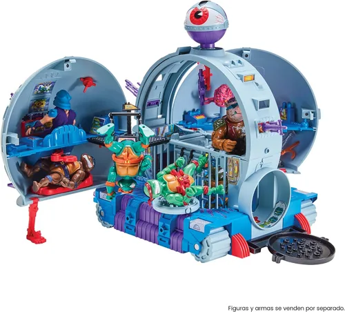 Miniatura 3 de Teenage Mutant Ninja Turtles TMNT Classic Technodrome Playset - Exclusivo de Amazon