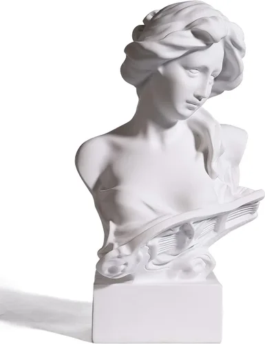Miniatura 9 de YUEOECOR Estatua de victoria con alas griegas de 9 pulgadas, figura clásica de la diosa romana de la fuerza y la victoria para decoración del hogar