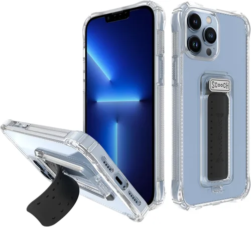 Miniatura 45 de Scooch® para iPhone 15 Pro Max Funda con Soporte, Funda Kickstand Wingman 5-en-1, Protección contra Caídas de Grado Militar, Kickstand Desplegable