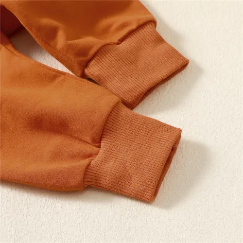 Miniatura 6 de Ropa de bebé para bebé, sudadera de manga larga y pantalones, trajes de otoño e invierno