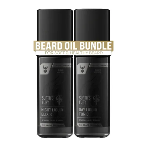 Miniatura 10 de The Beard Struggle Tonic + Elixir - Paquete de aceite para barba - Colección Silver - Aceite de aseo para barba - Suaviza, hidrata y fortalece