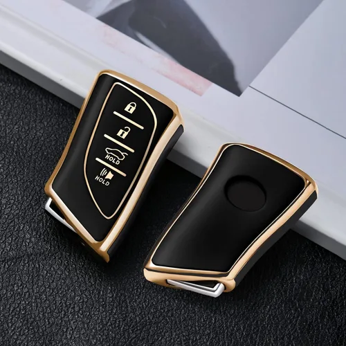 Miniatura 4 de ELOHEI Funda para llavero Lexus, compatible con Lexus UX200 UX250h LS500 LS500H LC500 LC500 LC500h ES300h F-Sport ES350 GX 460