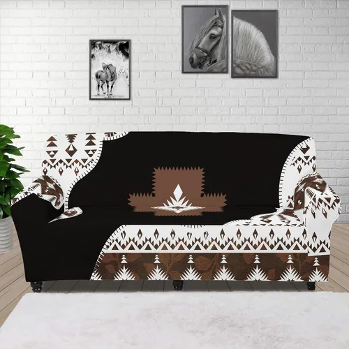 Miniatura 12 de Boatee Funda elástica para sofá con diseño de murciélago y luna de Halloween, funda de sofá suave, lavable, protector de muebles con parte inferior