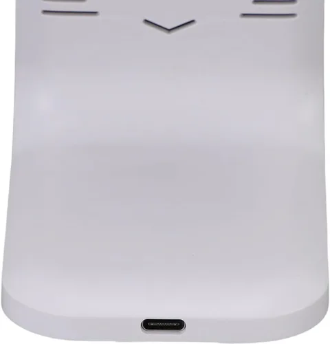 Miniatura 8 de PUSOKEI Cargador inalámbrico de 15 W Uso flexible para auriculares Android Reloj de teléfono ideal para necesidades de carga en movimiento (blanco)