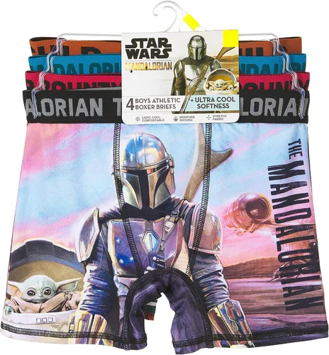 Miniatura 4 de Star Wars Mandalorian - Calzoncillos para niños (5 unidades)