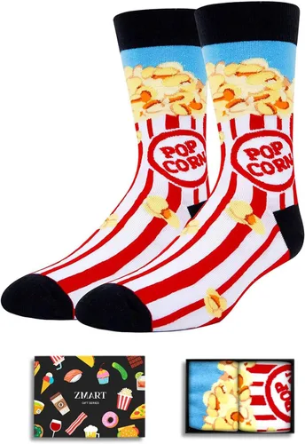 Miniatura 14 de Zmart Funny Gifts for Men - Pineapple Avocado Socks for Teens, Popcorn Sushi Sauce Socks