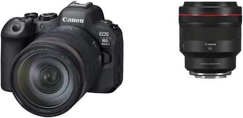 Canon EOS R6 Mark II RF24-105mm F4 L is USM KIT con RF 85mm F1.2 L USM Ds