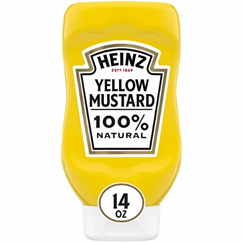 Miniatura 20 de Heinz Mostaza amarilla, 14 oz (396.89 g)