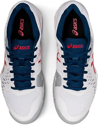Miniatura 6 de ASICS Gel-Challenger 12 - Tenis de tenis para hombre, 8.5, blancorojo clásico, blanco, rojo (WhiteClassic Red)