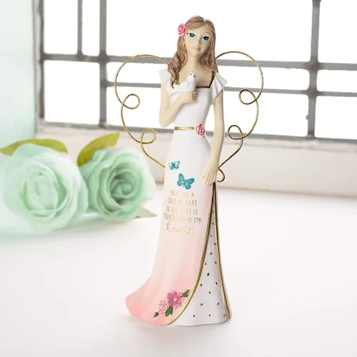 Miniatura 4 de Pavilion Gift Company You are A Special Part of All That is Treasured in My Heart - Figura coleccionable de ángel de 7.5 pulgadas