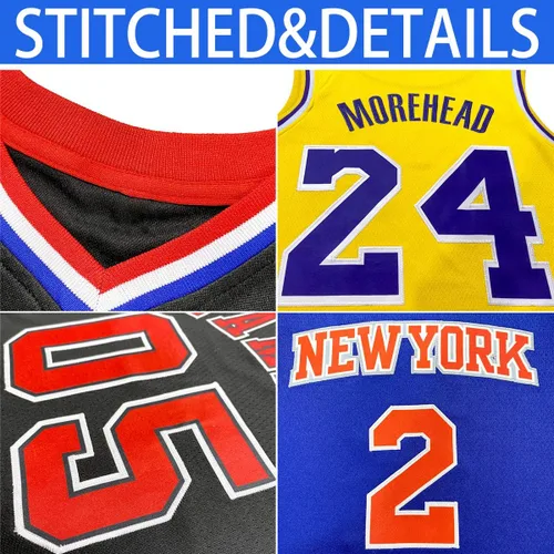 Miniatura 3 de Camiseta de baloncesto personalizada cosida o impresa con número de nombre, camisetas deportivas deportivas para hombresjóvenes