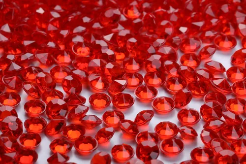 Miniatura 16 de 5000 unidades por paquete de cristales de confeti dispersos para mesa de boda, diamantes acrílicos de 0.236 pulgadas (0.236 in), diamantes