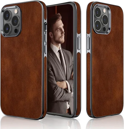 Miniatura 33 de LOHASIC Funda de piel diseñada para iPhone 13, funda clásica de lujo, suave, antiarañazos, a prueba de golpes, compatible con iPhone 13 de 6.1