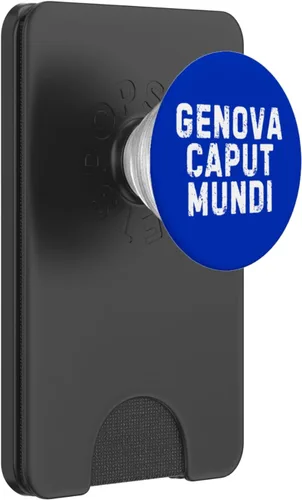 Miniatura 8 de Genova Caput Mundi Città Simpatica Uomo Donna Bambino PopSockets Adhesivo PopGrip