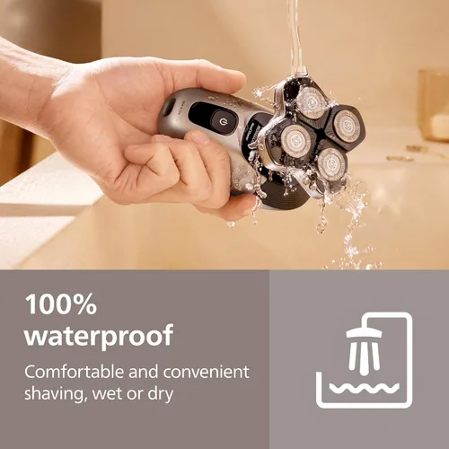 Miniatura 8 de Philips Norelco Head Shaver Pro 9000 Series - Afeitadora de calavera para hombres y mujeres, cabezal flexible de 360° y cuchillas ComfortCut para un