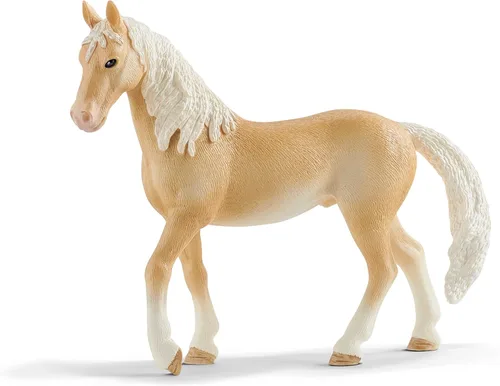Schleich Horse Club, figurilla de animal, juguetes de caballo para niñas y niños de 5 a 12 años, semental Akhal-Teke, edades 5+