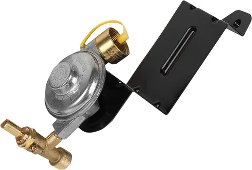 Miniatura 2 de Regulador de válvula de parrilla de gas para Weber serie Q1000/1200, reemplazo del regulador de gas para Weber 64866 51060001 Piezas del regulador