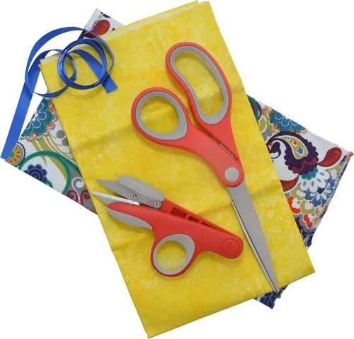 Miniatura 6 de Westcott Juego de tijeras con tijeras de manualidades de 8 pulgadas y tijeras de hilo de 4 pulgadas, tijeras de tela duraderas para costura