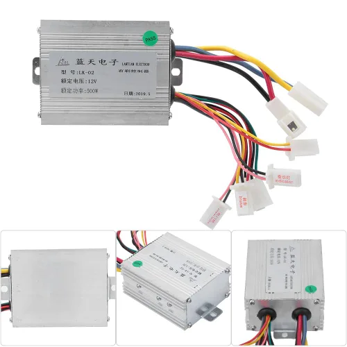 Miniatura 5 de Controlador de motor de 12 V 500 W Controlador de cepillo eléctrico DC Motor Control de velocidad E Controlador cepillado