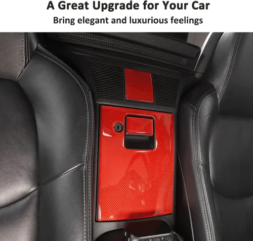 Miniatura 5 de Adhesivo de fibra de carbono suave 3D para asiento trasero de automóvil, panel decorativo para Mazda MX-5 NC RF Miata 2009 2010 2011 2012 2013 2014