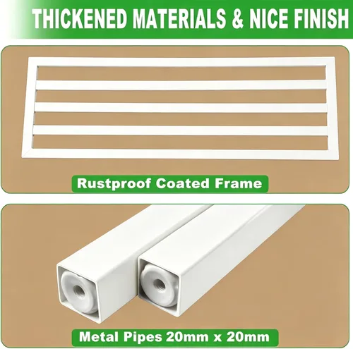 Miniatura 2 de Dipion Paquete de 2 soportes de metal para plantas al aire libre, estantes para plantas de interior, 1 nivel resistentes para múltiples plantas, 26