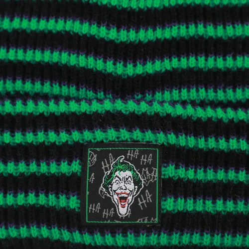 Miniatura 2 de DC Comics Joker and Batman - Paquete de 2 gorros con licencia oficial, hilo acrílico, OSFM multicolor, Multi colorido