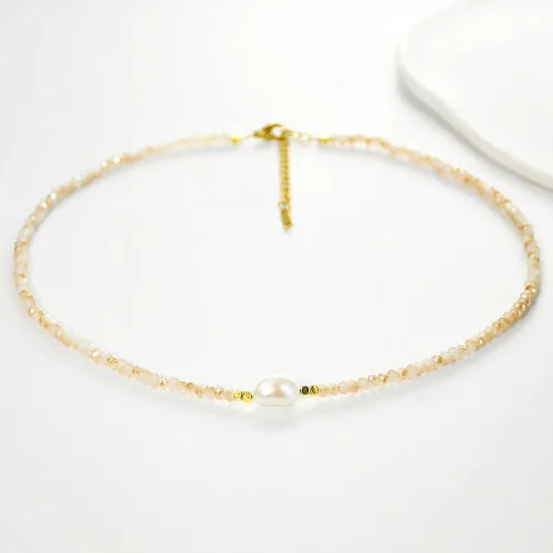 Miniatura 5 de Collares de cuentas de colores para mujer, collar de cuentas de cristal, collares de playa, collares bohemios para mujer, gargantilla de cuentas