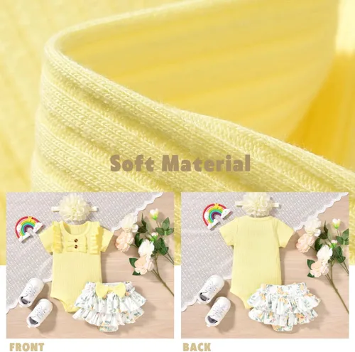 Miniatura 5 de Aalizzwell Traje de verano para bebés recién nacidos