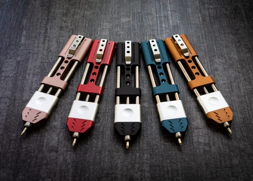 Miniatura 7 de TEC Accessories - Ko-Axis™ Rail Pen - Aluminio - Cerakote azul - Transporte diario - Regalos para hombres