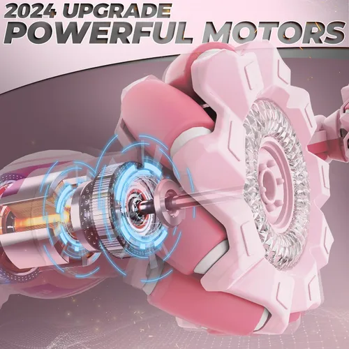 Miniatura 5 de Dysaim Gesture RC Car, juguete de acrobacias RC con detección de gestos para niños de 6 a 12 años, control remoto de mano 4WD de 2.4 GHz con luces