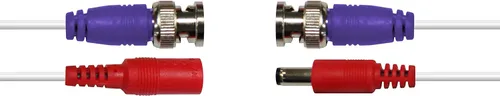 Miniatura 3 de Swann Cable coaxial BNC para sistema CCTV de cámara de seguridad, cables de alimentación de extensión de audio y video, certificado UL y resistente