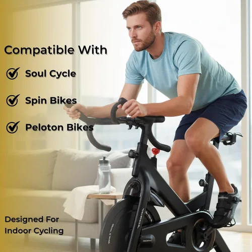 Miniatura 3 de Tommaso Strada Mens SPD & Peloton Shoes2 in 1 Cycling ShoesInstall Your Own Delta or SPD Cleats for Spin Bikes, Indoor Cycles or Most Mens