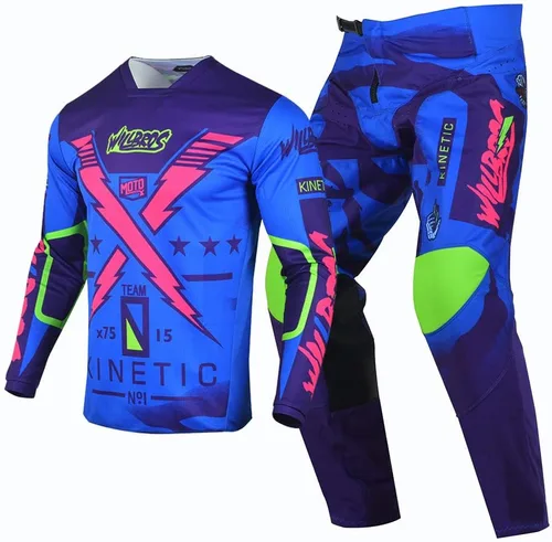 Miniatura 8 de Conjunto de pantalones de motocross para hombre, motocross, motocross, motocross, ropa de carreras para mujeres y adultos