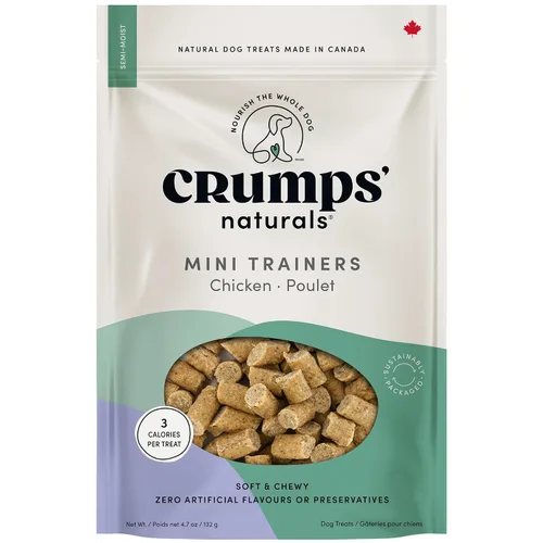 Miniatura 9 de Crumps' Naturals Mini entrenadores de carne de res semi húmeda 4.7oz