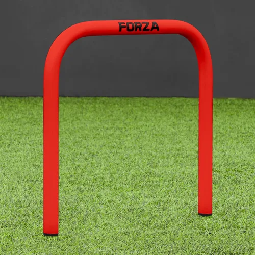 Miniatura 19 de FORZA Arcos de paso de fútbol profesional Juego de 4 objetivos de fútbol de nivel élite para mejorar las técnicas y la precisión de los pases