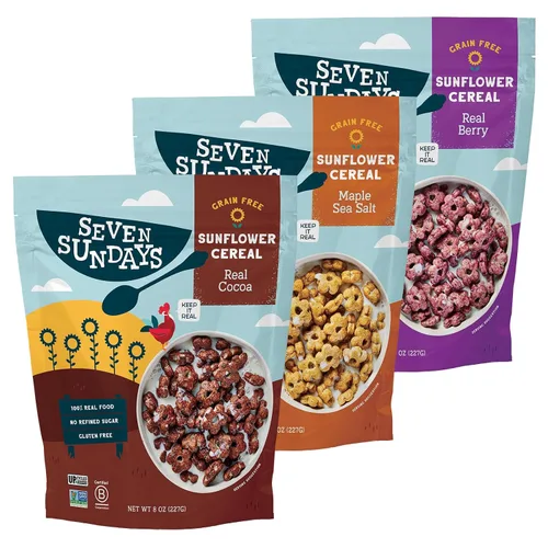Miniatura 20 de Siete Domingos Cereal Mple Sea Slt Gfree 8 OZ