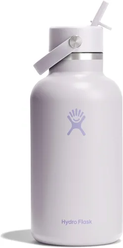 Miniatura 117 de Hydro Flask Botella de agua – Acero inoxidable aislado – Tapa flexible con popote de boca ancha, antiderrames, a prueba de fugas y recargable en 32