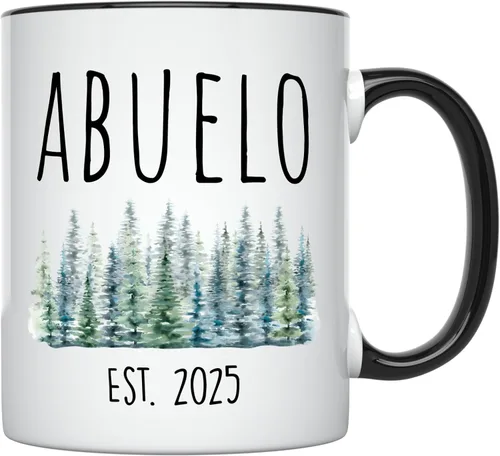 YouNique Designs Taza de Abuelo en español, 11 onzas, Mejor Abuelo Del Mundo, Regalos Para Abuelo, Regalo Para Abuelo, El Mejor Abuelo Del Mundo,