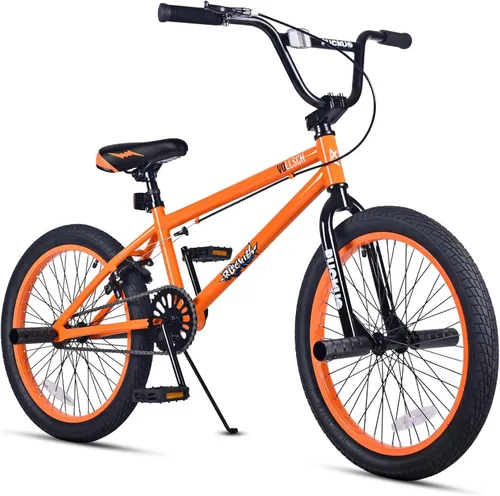 Miniatura 19 de vollsch Bicicletas BMX Freestyle de 18 y 20 pulgadas para adolescentes de 6 a 15 años de edad, niños, niñas, principiantes con palanca, varios