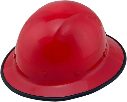 Miniatura 11 de Wolfjaw - Casco duro de fibra de vidrio de ala completa con suspensión de trinquete de 8 puntos, añade bordes y bolsa