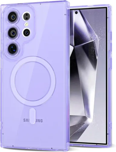 Miniatura 42 de Svanove Funda para Samsung Galaxy S22 Transparente Compatible con Magsafe Silicone, Funda Magnética Mag Safe Transparente Delgada Bonita, Estética
