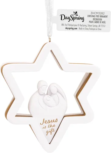 Miniatura 3 de Hallmark Adorno navideño Dayspring Jesus is the Gift Star