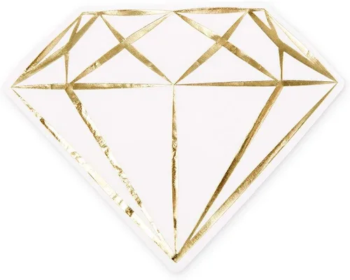 Miniatura 7 de Weddingstar Servilletas de papel para fiestas especiales para ocasiones especiales, botella de champán, juego de 40 Dice