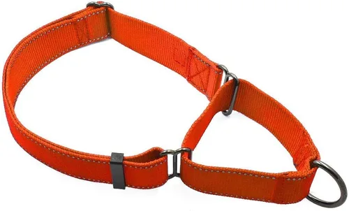 Miniatura 18 de Max and Neo Collar de nailon Martingale para perros - Donamos a un rescate de perros por cada collar vendido (Grande, Negro)