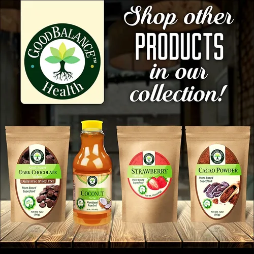 Miniatura 7 de Good Balance Health - Cacao en polvo orgánico Cacao en polvo crudo sin azúcar para hornear, batidos y chocolate caliente Superalimento a base