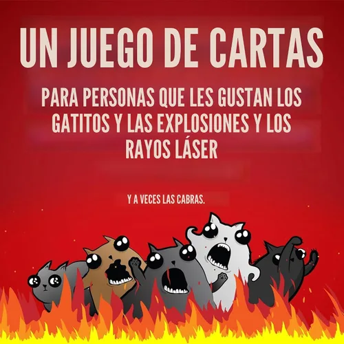 Miniatura 3 de Exploding Kittens Edición Original en Lata Coleccionable - Divertido y Hilarante Juego de Cartas para Niños y Adultos, Ideal para Noche