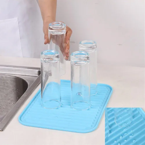 Miniatura 6 de dealcase Alfombrillas de silicona ecológicas de 9 x 12 pulgadas, de alta calidad, aisladas, flexibles, duraderas, antideslizantes, almohadillas