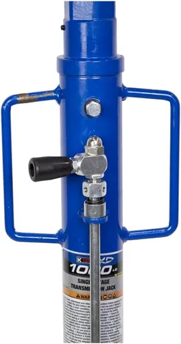 Miniatura 3 de K Tool International XD63502 Gato de transmisión de una sola etapa bajo el alzamiento de una sola etapa para garajes, talleres de reparación