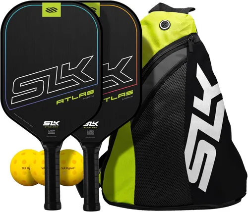Miniatura 15 de Selkirk Sport SLK - Juego de raquetas de pádel de 2 Diseñadas en los Estados Unidos Elija el juego SLK Neo de grafito, el juego SLK Neo de fibra